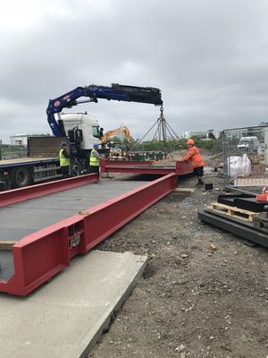 Échafaudage industriel à grande capacité avec épaisseur de plaque supérieure de 12 mm Longueur personnalisée