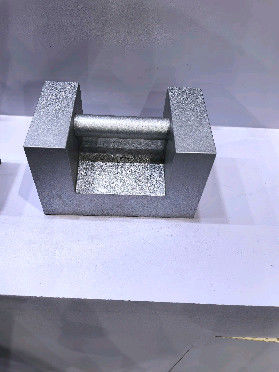 Étalonnage de l'acier inoxydable pour la pesée de la cavité de réglage Poids d'étalonnage pour des mesures précises Densité Ρ 7300 ± 200 kg/m3