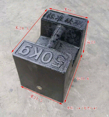 Mise en service de la passerelle de pesage 500 kg Poids standard