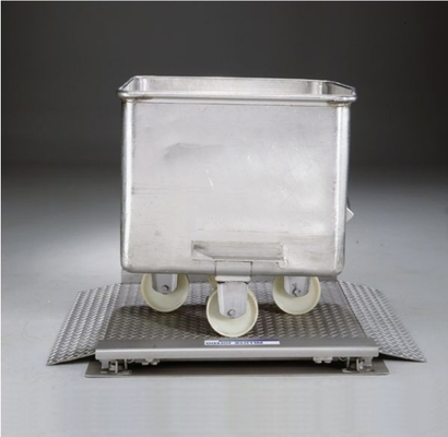 Balance de sol en acier inoxydable 2888S-SS | 0.5K | Plateforme de pesage robuste 24x24 pouces