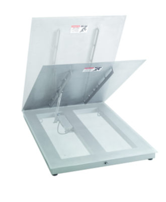 PFA579lift-D1500A Échelle de sol en acier inoxydable pour un nettoyage et une maintenance efficaces