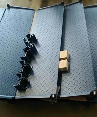 Balance numérique de plancher à profil très bas pour la pesée industrielle lourde