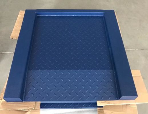 Échafaudage de plancher en acier inoxydable à profil bas industriel Mettler Toledo 500kg / 1000Kg 1,2x1.2M