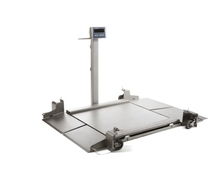 Balance de plancher 2888P-SS - Capacité 0,5K - Plateforme industrielle 24x24 avec câble de 1 pied