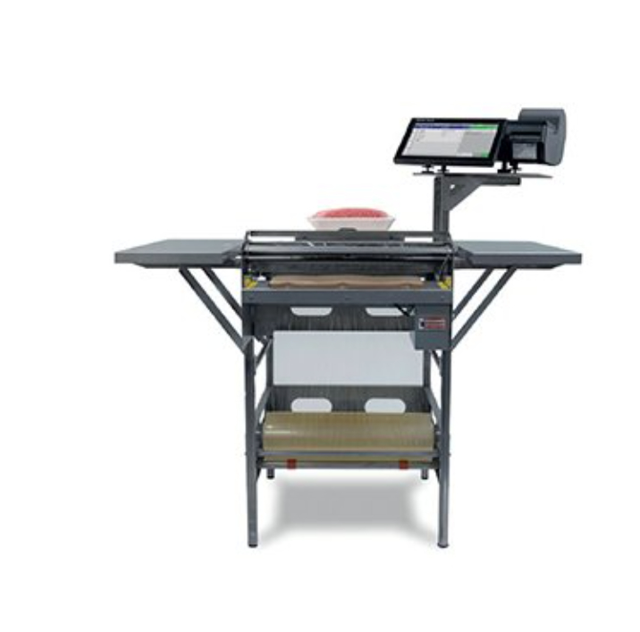 FreshBase, poste de travail d'emballage alimentaire FreshTWP et Step-Saver pour supermarchés