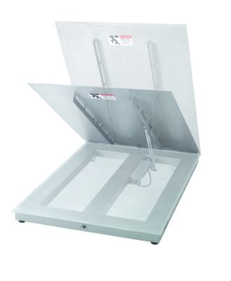 PFA579lift-D1500A Échelle de sol en acier inoxydable pour un nettoyage et une maintenance efficaces