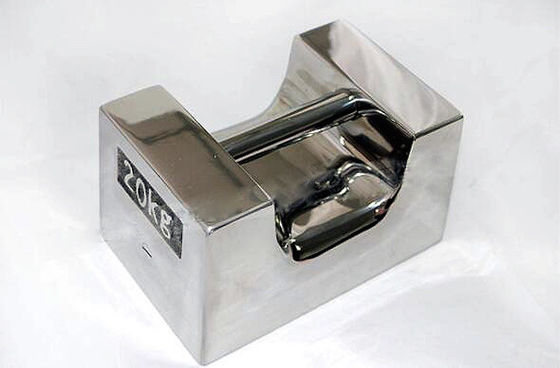 Poignée industrielle de poignée du bloc solides solubles 10KG F1 de poids d'essai de poids de calibrage d'échelle