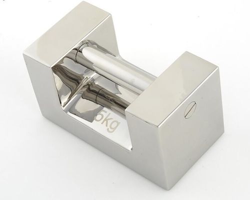 Poids d'essai lourd en acier inoxydable à usage industriel de 5 kg