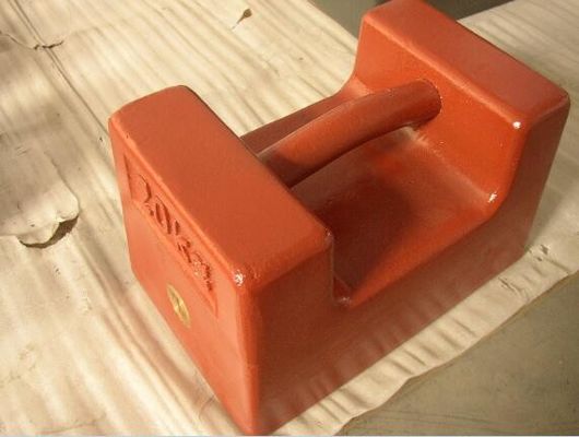 Poids d'étalonnage rectangulaire en acier inoxydable 10 kg