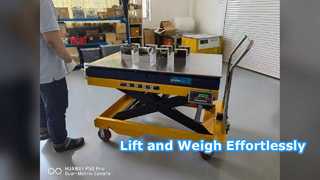 Balance élévatrice mobile à ciseaux SMARTWEIGH 1 000 kg